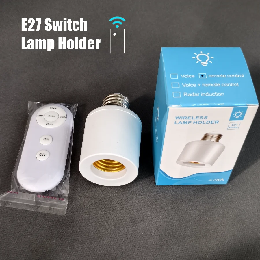 Baby Nursery Light - E27/E26 Drahtlose Fernbedienung Smart Timer Schalter
