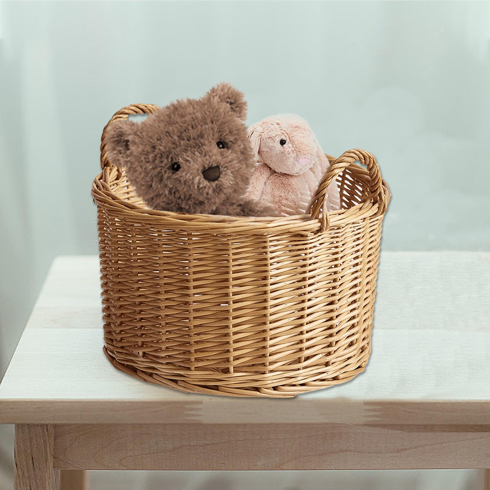 Baby Nursery Handles - Wäschekorb, tragbarer Baby-Kinderzimmer-Wäschekorb, Aufbewahrungskorb für Decken,