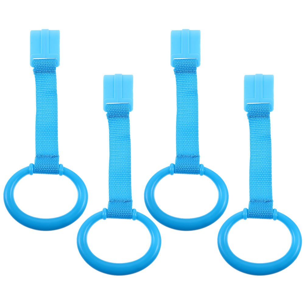 Baby Nursery Handles - 4 Stück Baby-Laufringe, Hängeringe für Kinderbetten,