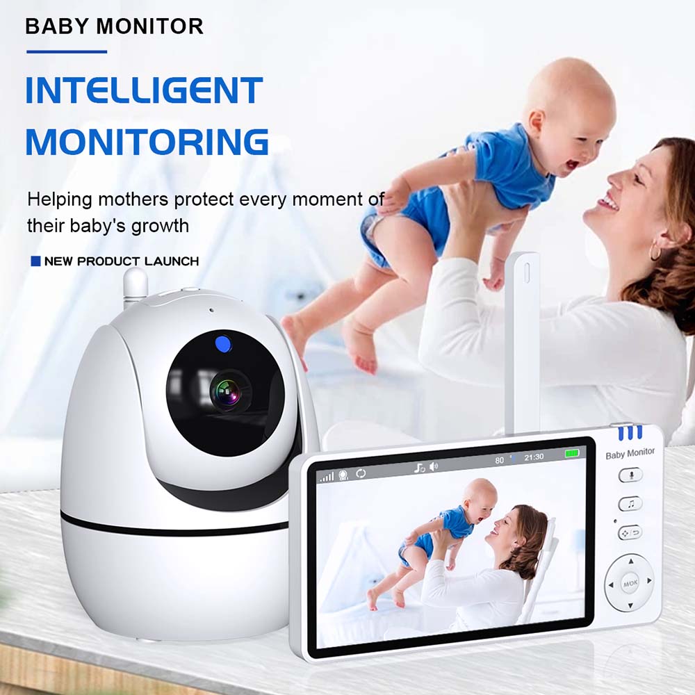 5-Zoll-Video-Babyphone, drahtl – Baby Nursery Camera Bewertung und Preis
