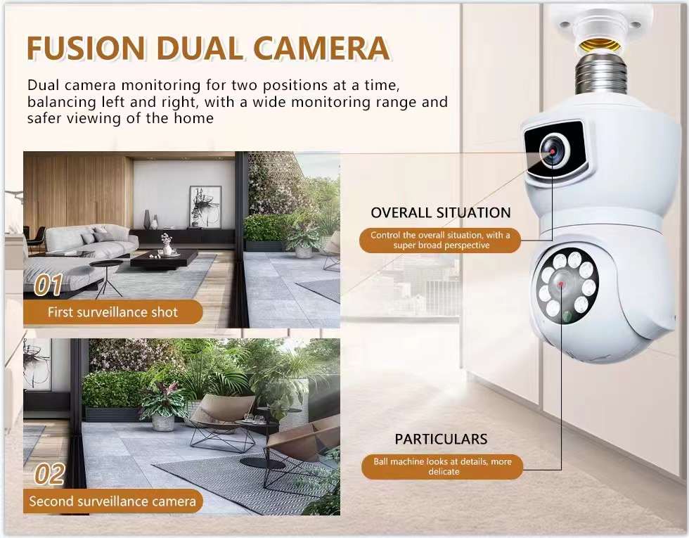 4MP V380/iCam365 APP Dual-Obje – Baby Monitor Split Screen Bewertung und Preis