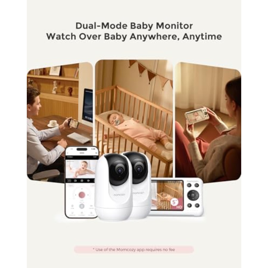 Intelligenter WLAN-Babymonitor – Baby Monitor Split Screen Bewertung und Preis