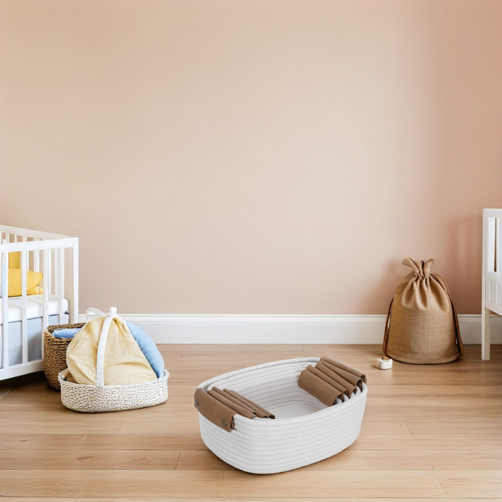 5-teiliges Aufbewahrungskorb-S – Baby Nursery Handles Bewertung und Preis