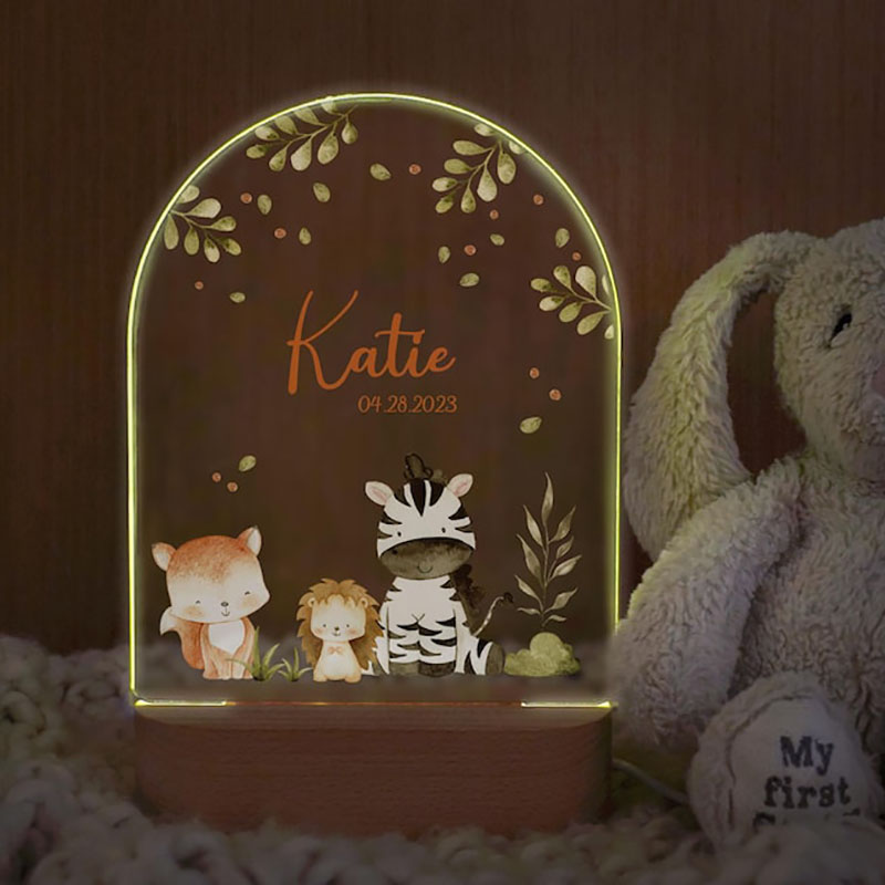 Benutzerdefinierte Name Baby N – Baby Nursery Light Bewertung und Preis