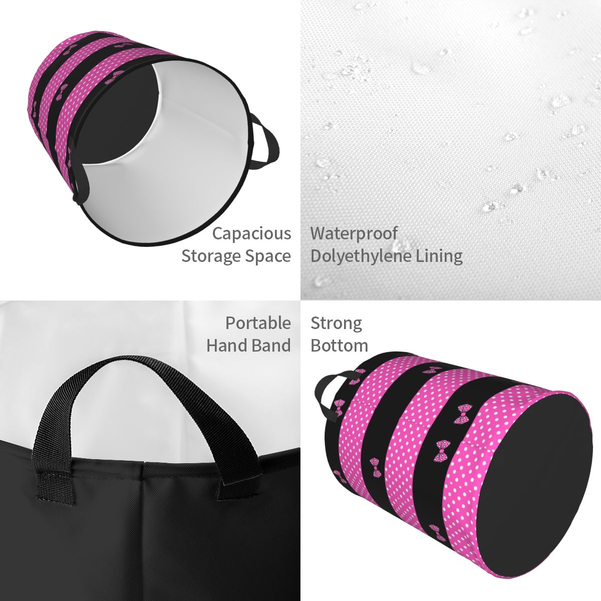 Benutzer definierte rosa Minni – Baby Nursery Things Bewertung und Preis