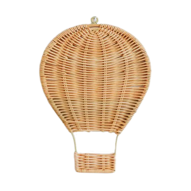 Handgefertigter Rattan-Wandbeh – Baby Nursery Hot Air Balloon Bewertung und Preis