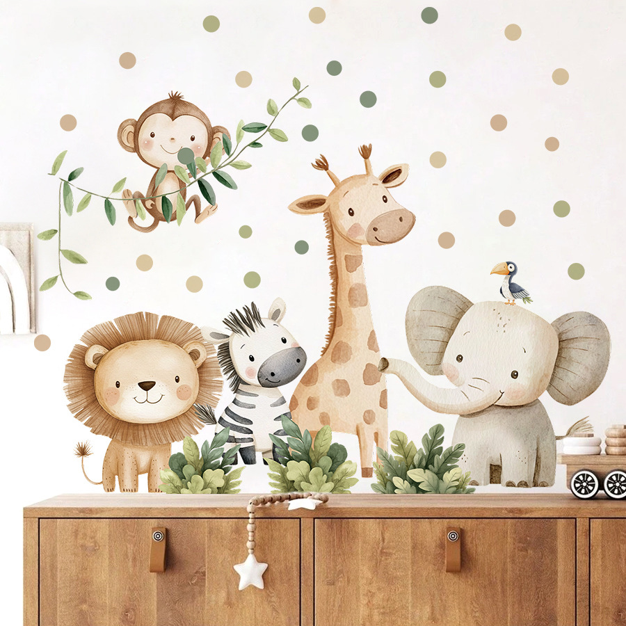 Boho Waldtiere Wandaufkleber f – Baby Nursery Giraffe Bewertung und Preis