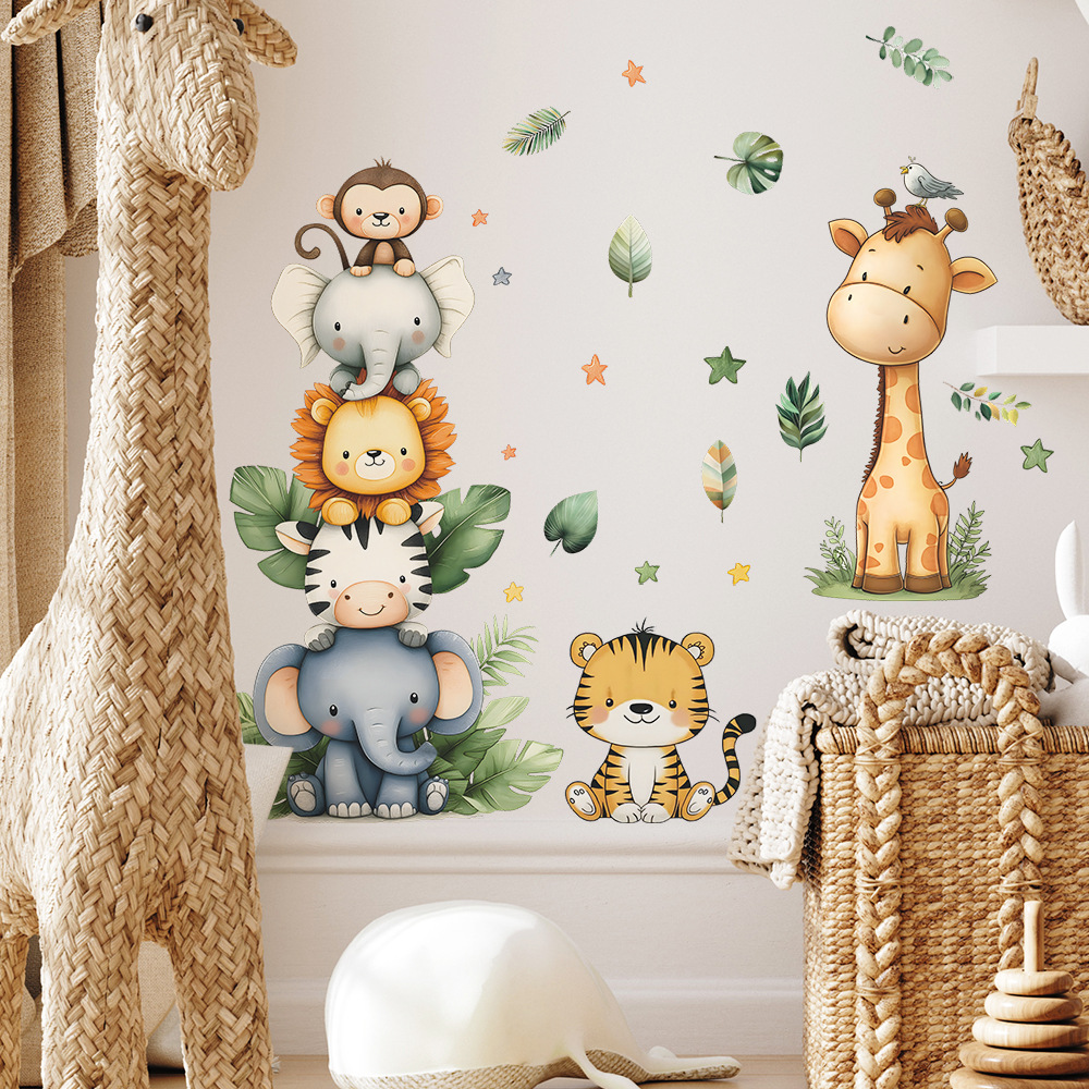 Boho Waldtiere Wandaufkleber f – Baby Nursery Giraffe Bewertung und Preis