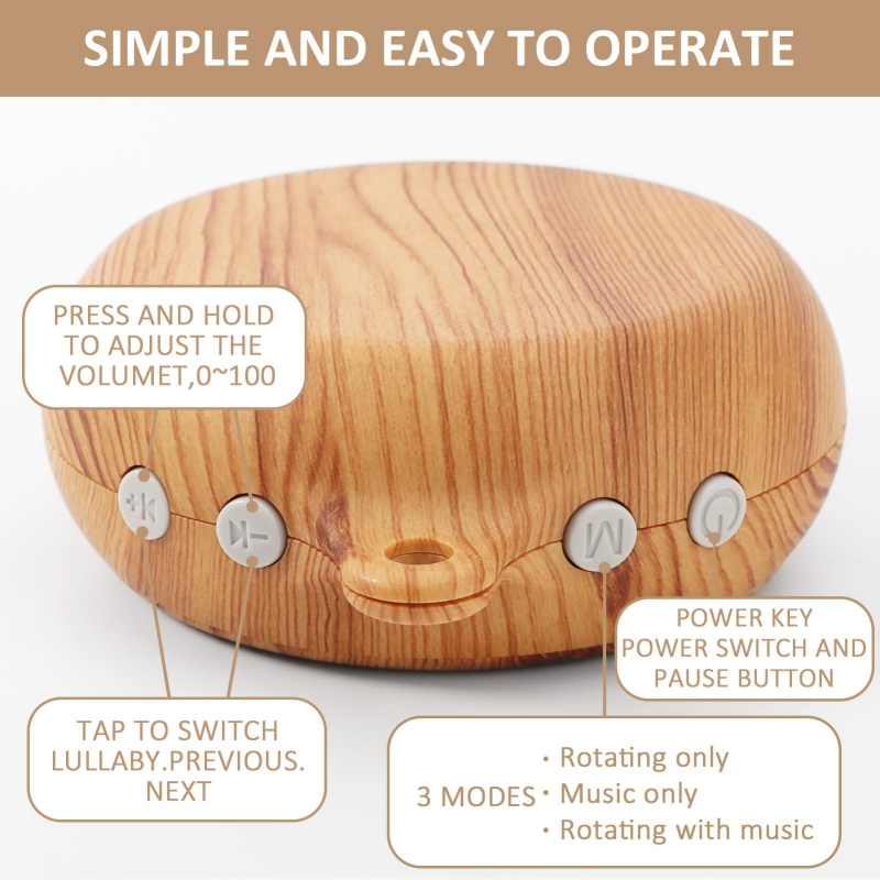 Krippe Glocke Rotary Spieluhr  – Baby Nursery Song Bewertung und Preis