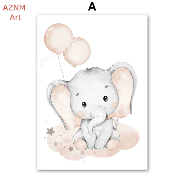 Elefanten-Ballon, Regenbogen,  – Baby Nursery Kids Bewertung und Preis