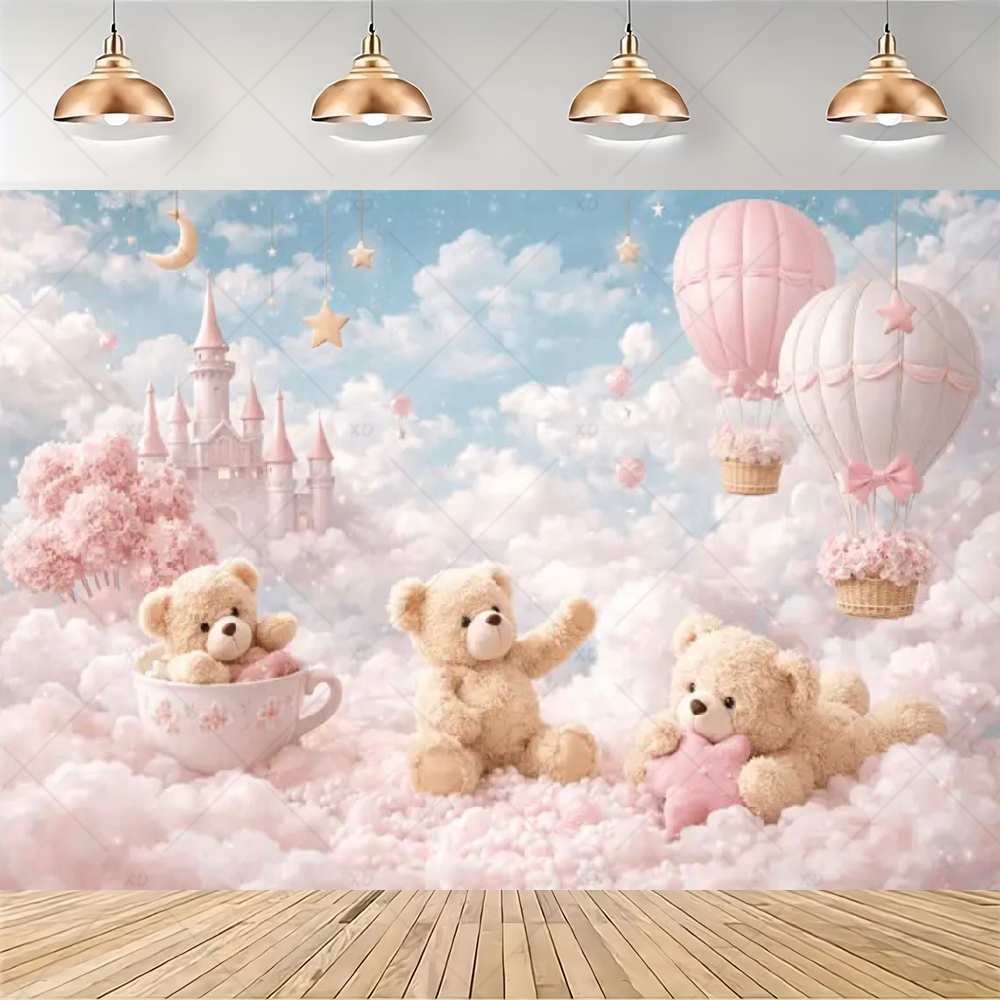 Teddybär Heißluftballon Hinter – Baby Nursery Hot Air Balloon Bewertung und Preis