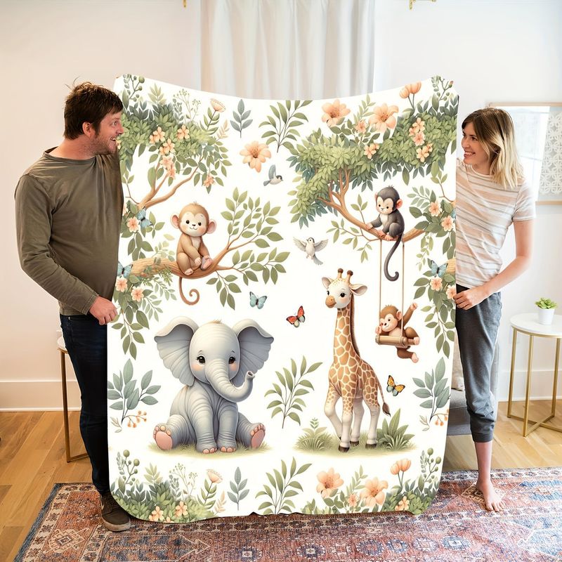 VIKAMA Babydecke mit Aquarell- – Baby Nursery Giraffe Bewertung und Preis