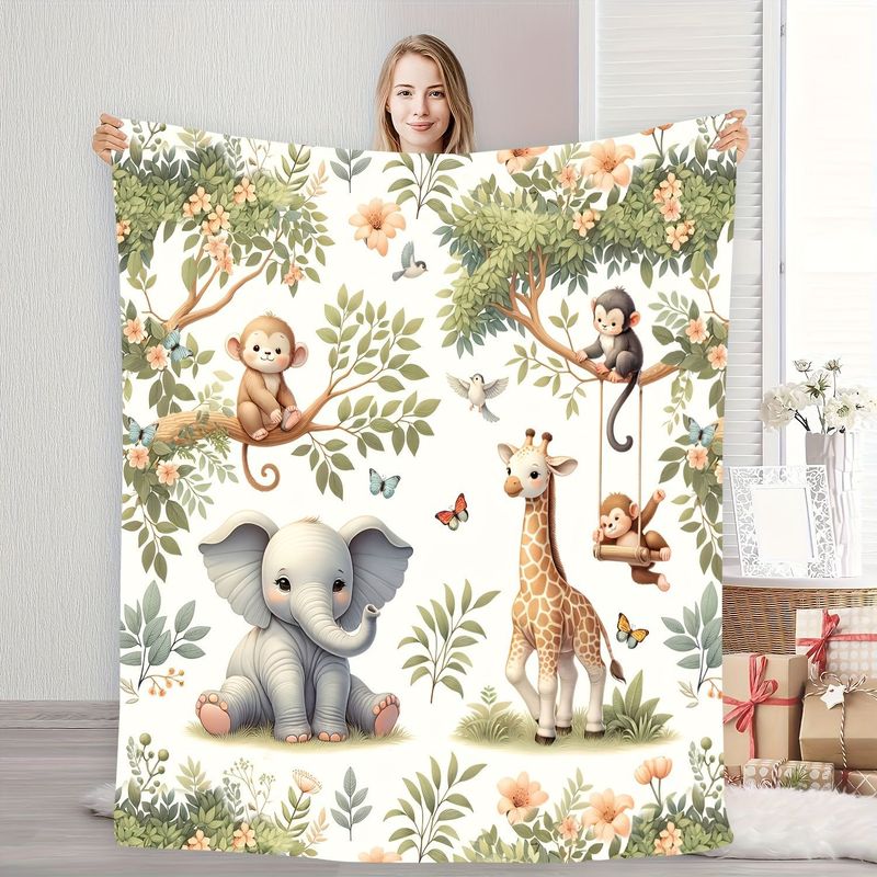 VIKAMA Babydecke mit Aquarell- – Baby Nursery Giraffe Bewertung und Preis