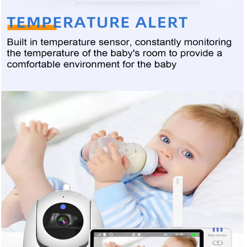 Babyphone 5 Zoll Video-Babymon – Baby Nursery Camera Bewertung und Preis
