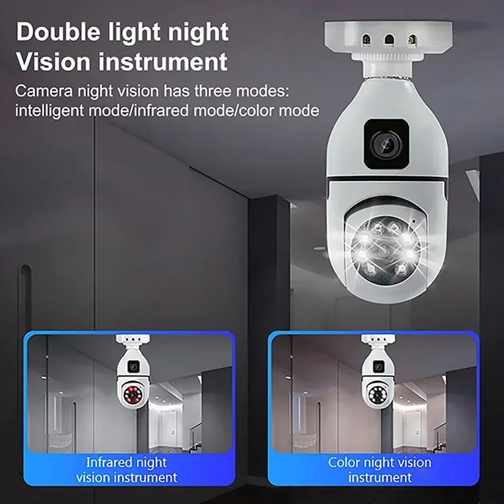 E27-Glühbirnen-Überwachungskam – Baby Nursery Camera Bewertung und Preis