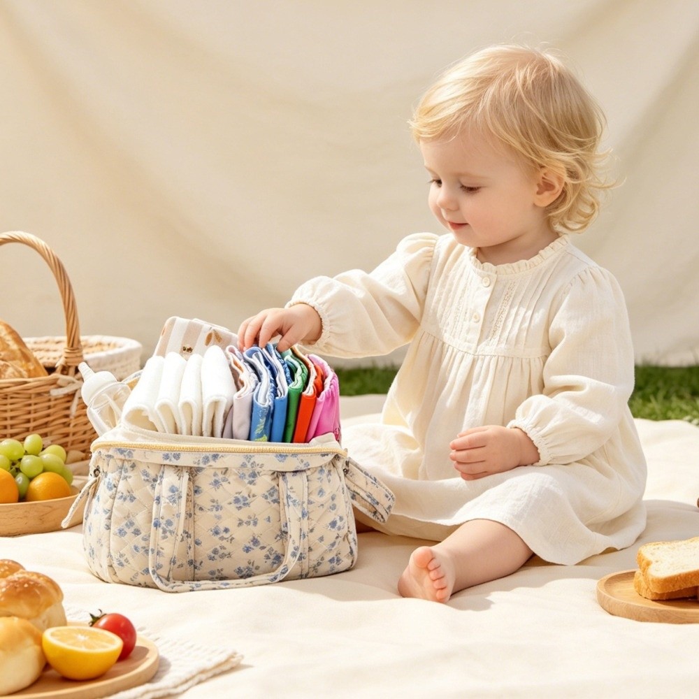 Modische Gesteppte Wickeltasch – Baby Nursery Bags Bewertung und Preis