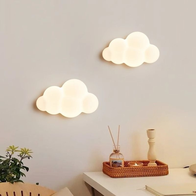 Weiße Wolken-Wandleuchten Kind – Baby Nursery Light Bewertung und Preis