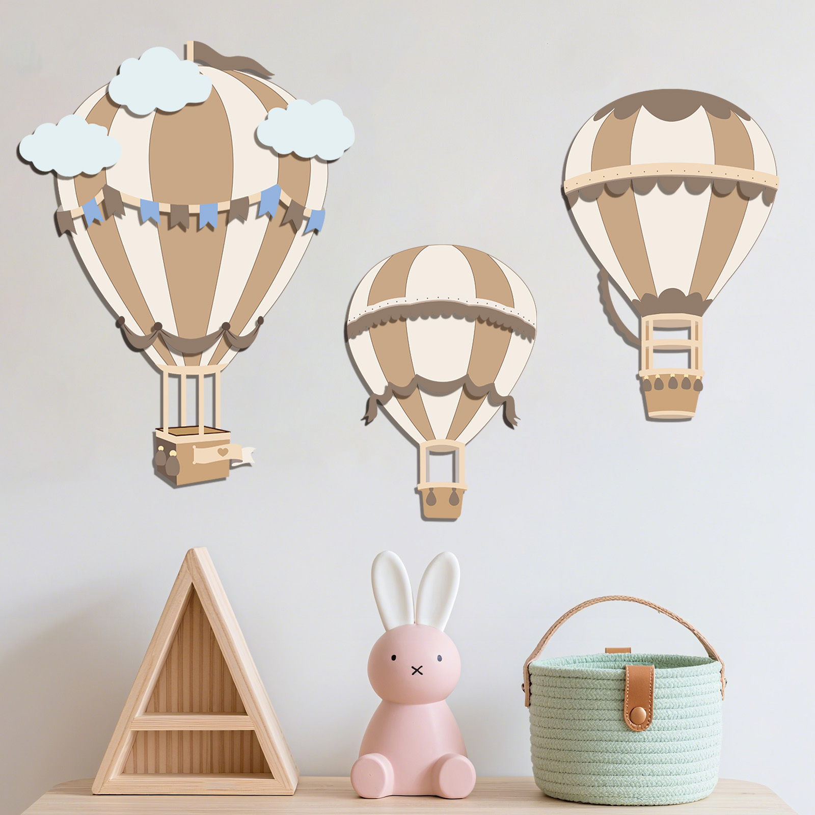 Neutrale Heißluftballon Holz-W – Baby Nursery Hot Air Balloon Bewertung und Preis