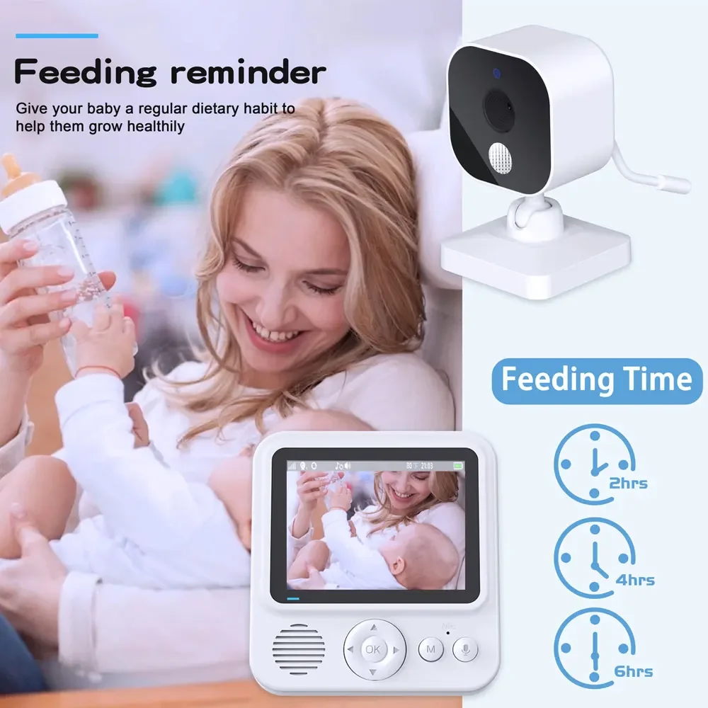 2,8 Zoll Video-Babyphone, Drah – Baby Nursery Camera Bewertung und Preis