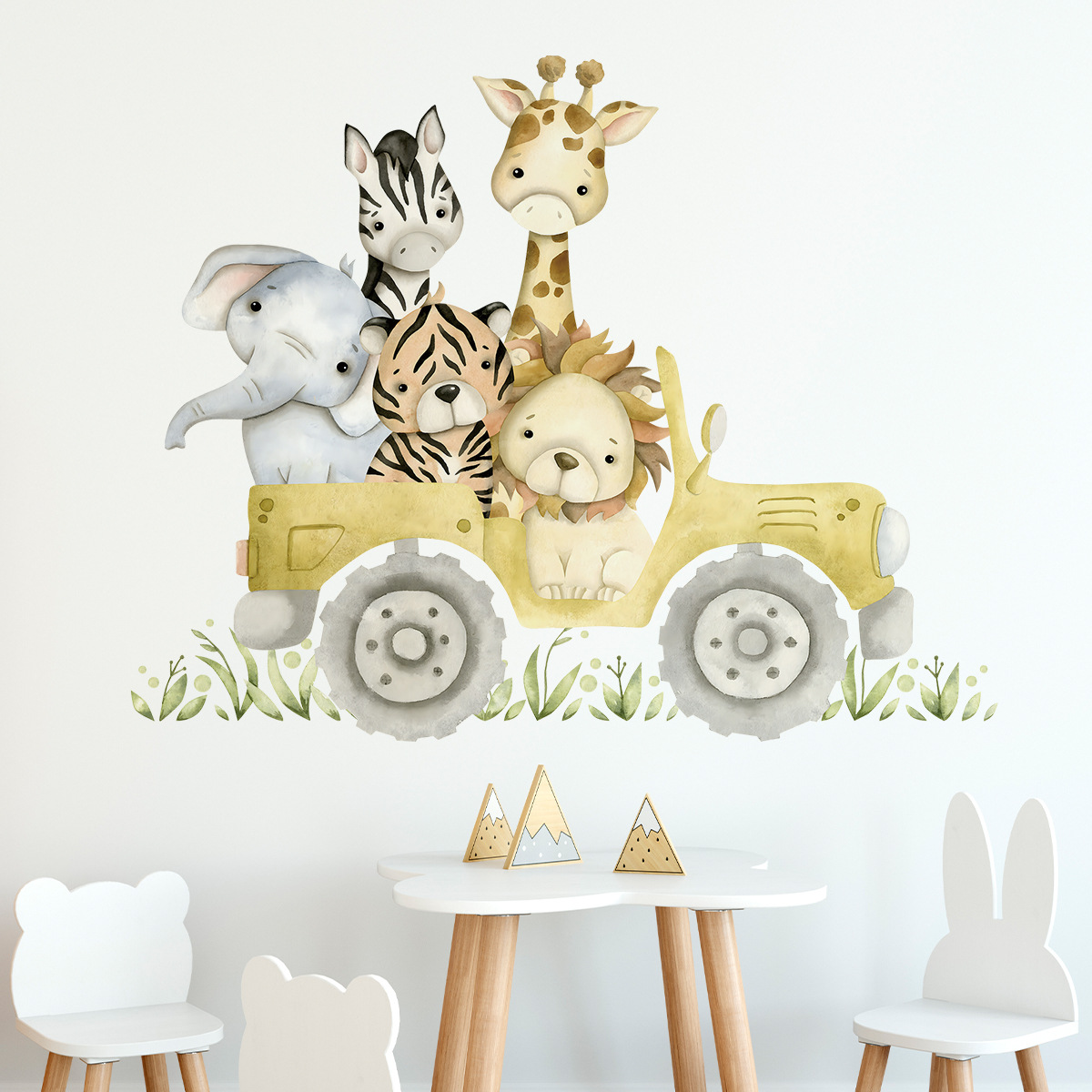 Niedliche Tiere Drive Jeep Wan – Baby Nursery Giraffe Bewertung und Preis