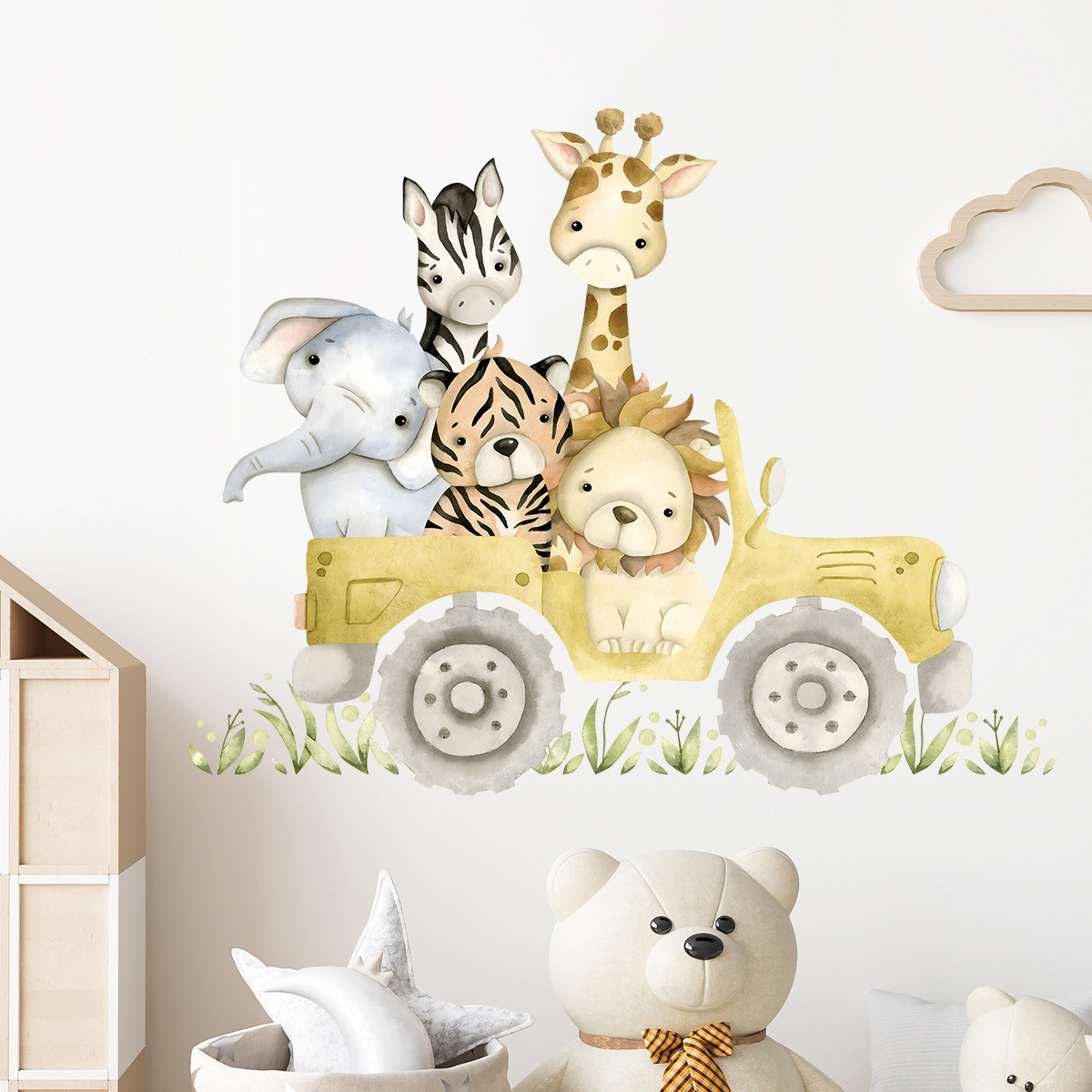 Niedliche Tiere Drive Jeep Wan – Baby Nursery Giraffe Bewertung und Preis