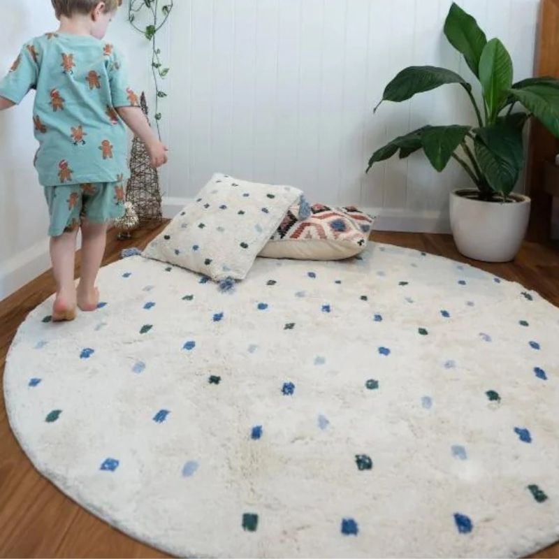 Punkt flauschigen Teppich Wohn – Baby Nursery Carpet Bewertung und Preis