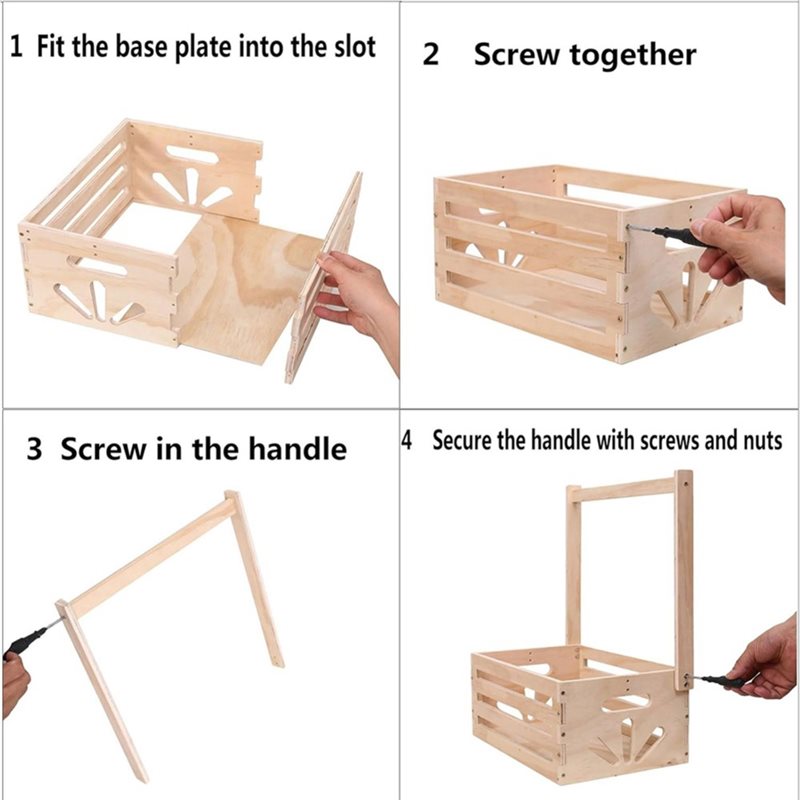 ABFU-Holz-Geschenkkorb für Bab – Baby Nursery Handles Bewertung und Preis