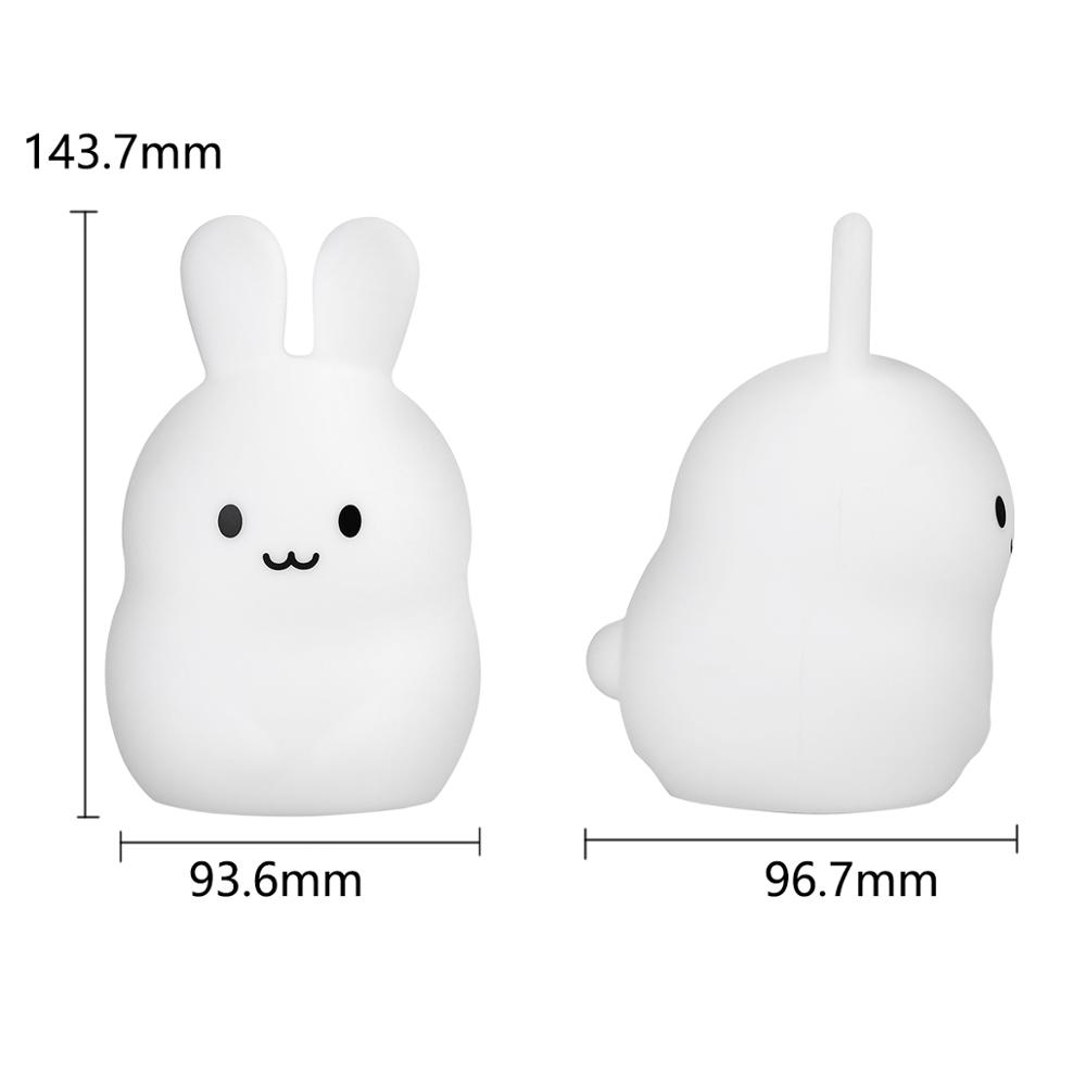 Touch Sensor Kaninchen Nachtli – Baby Nursery Light Bewertung und Preis