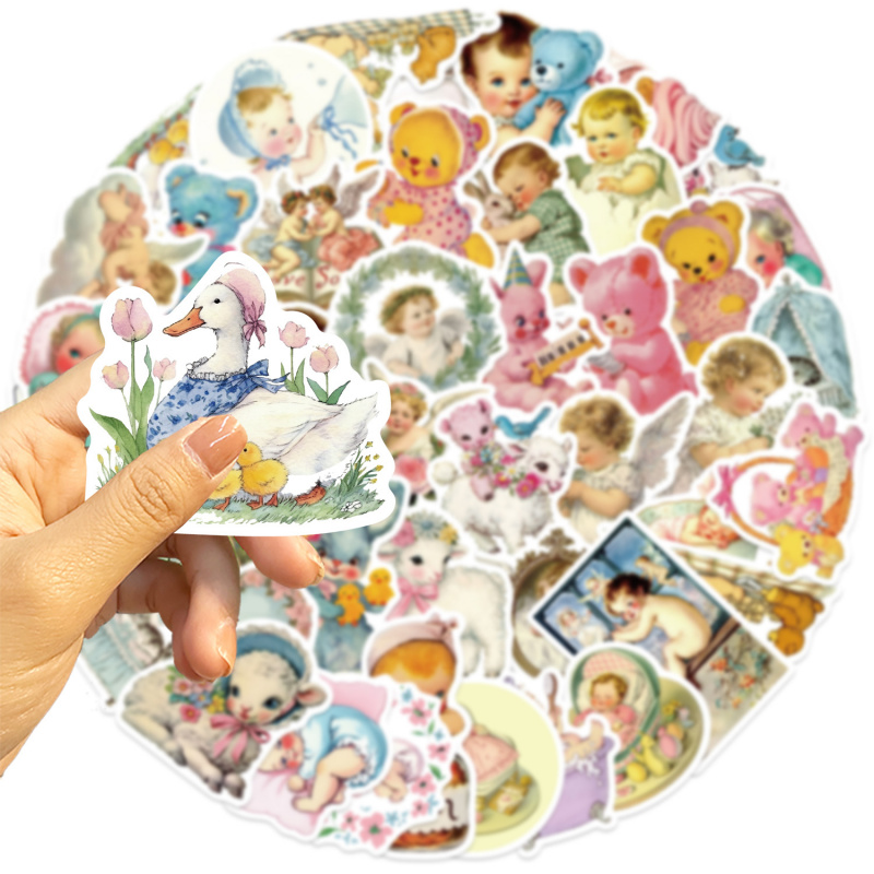 50 Stück Vintage Baby-Aufklebe – Baby Nursery Vintage Decor Bewertung und Preis