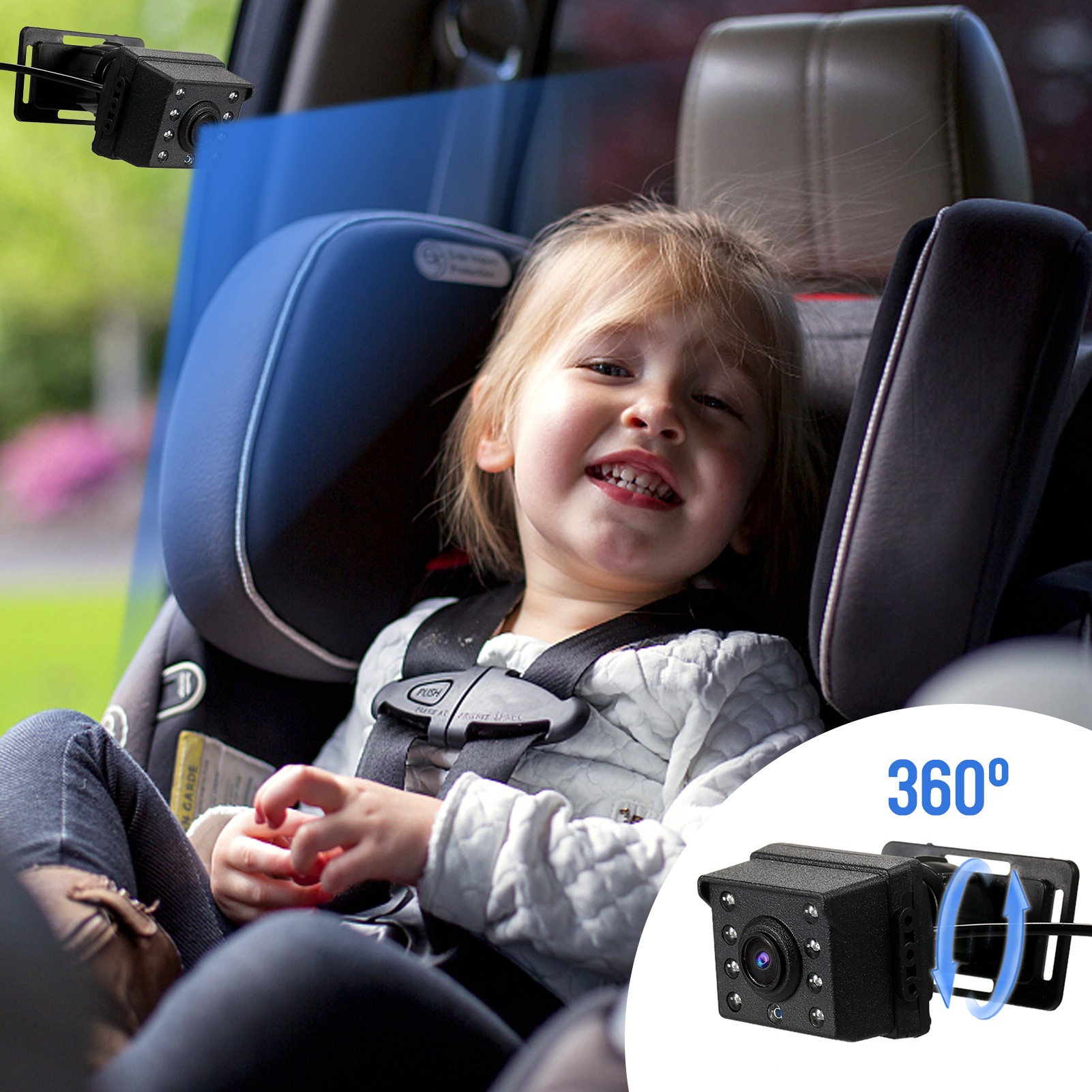 1080P Baby-Autospiegel mit 4,3 – Baby Nursery Camera Bewertung und Preis