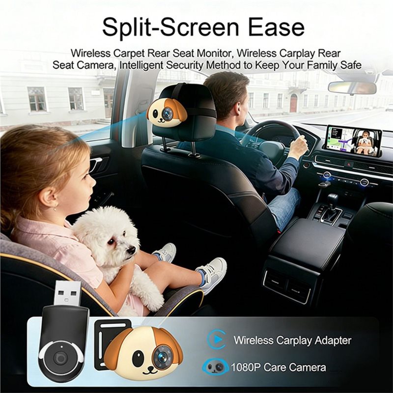 ABQB-Baby Autokamera 150 °   W – Baby Monitor Split Screen Bewertung und Preis