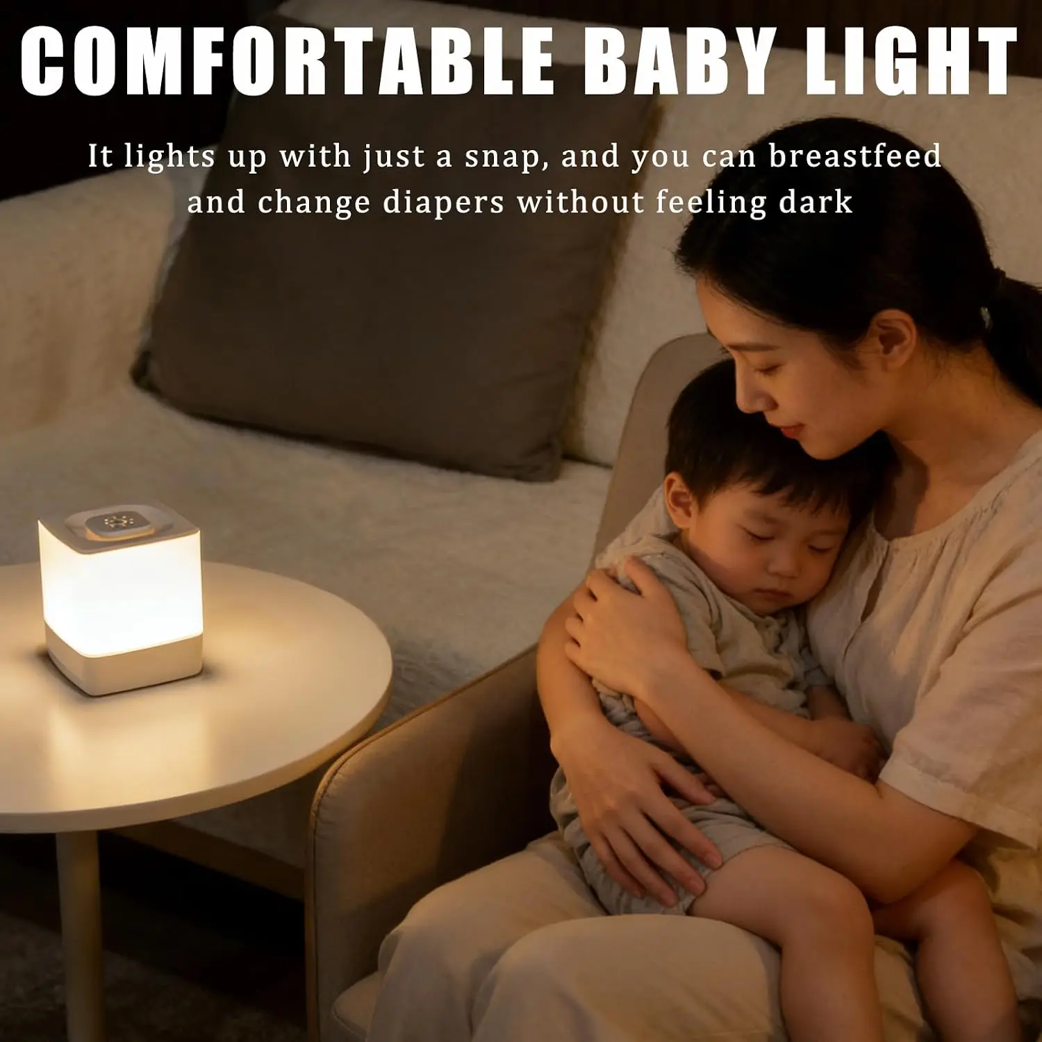 LED-Nachtlicht Nachttischlampe – Baby Nursery Light Bewertung und Preis