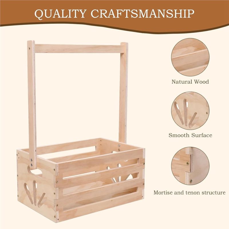 Holz-Geschenkkorb für Babypart – Baby Nursery Handles Bewertung und Preis