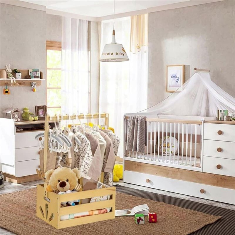 Holz-Geschenkkorb für Babypart – Baby Nursery Handles Bewertung und Preis