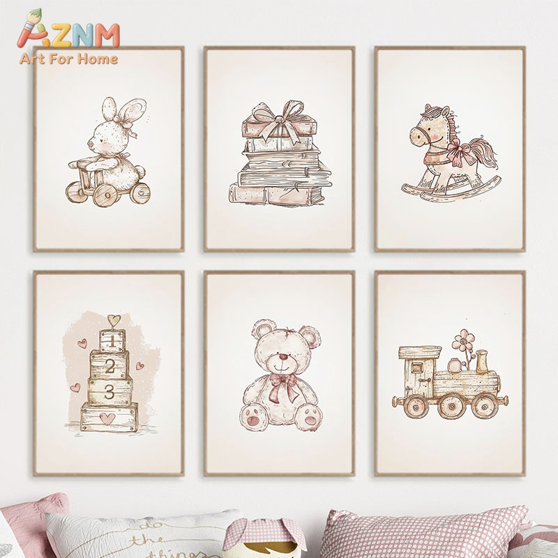 AZNM Vintage Baby-Spielzeug Le – Baby Nursery Vintage Decor Bewertung und Preis