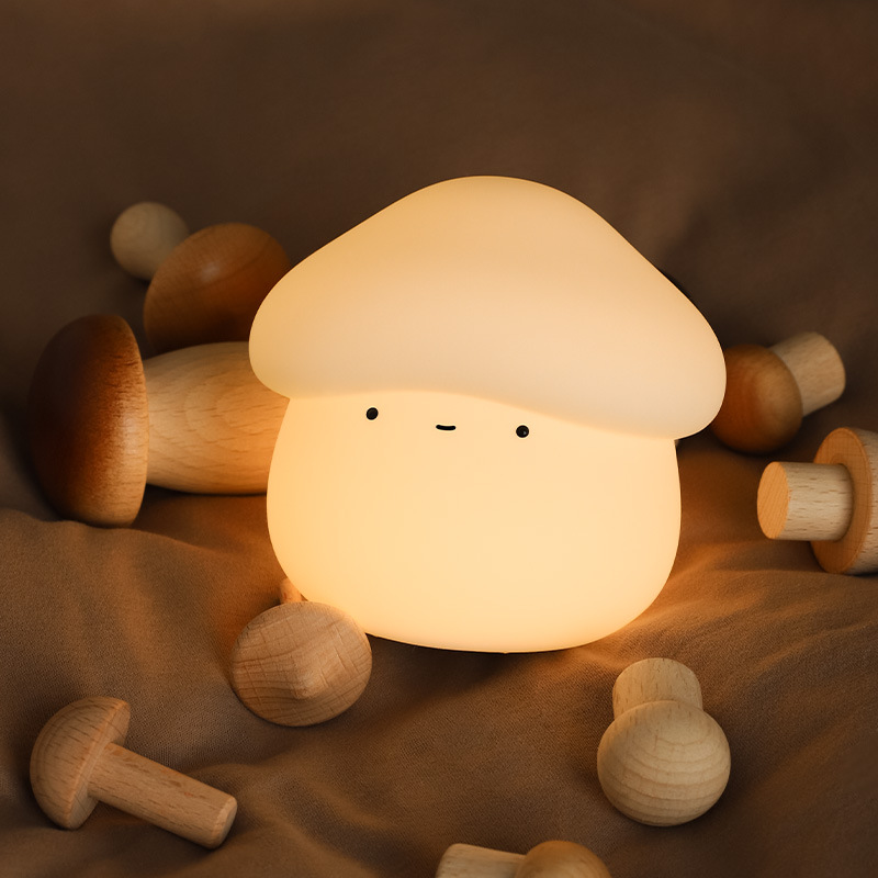 1 Stück Pilzkopf-Silikon-Nacht – Baby Nursery Light Bewertung und Preis