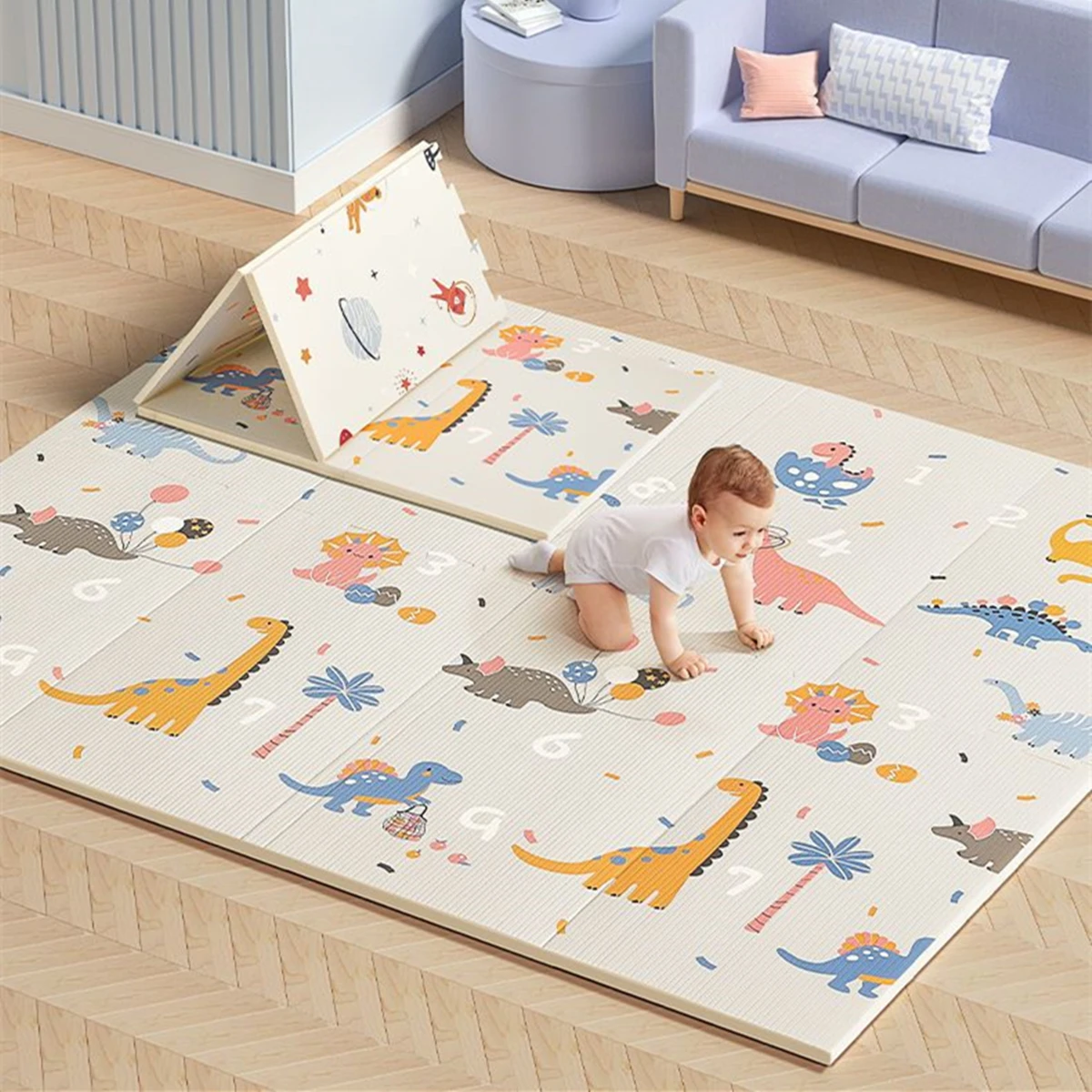 Faltbarer, ungiftiger Kinderte – Baby Nursery Carpet Bewertung und Preis