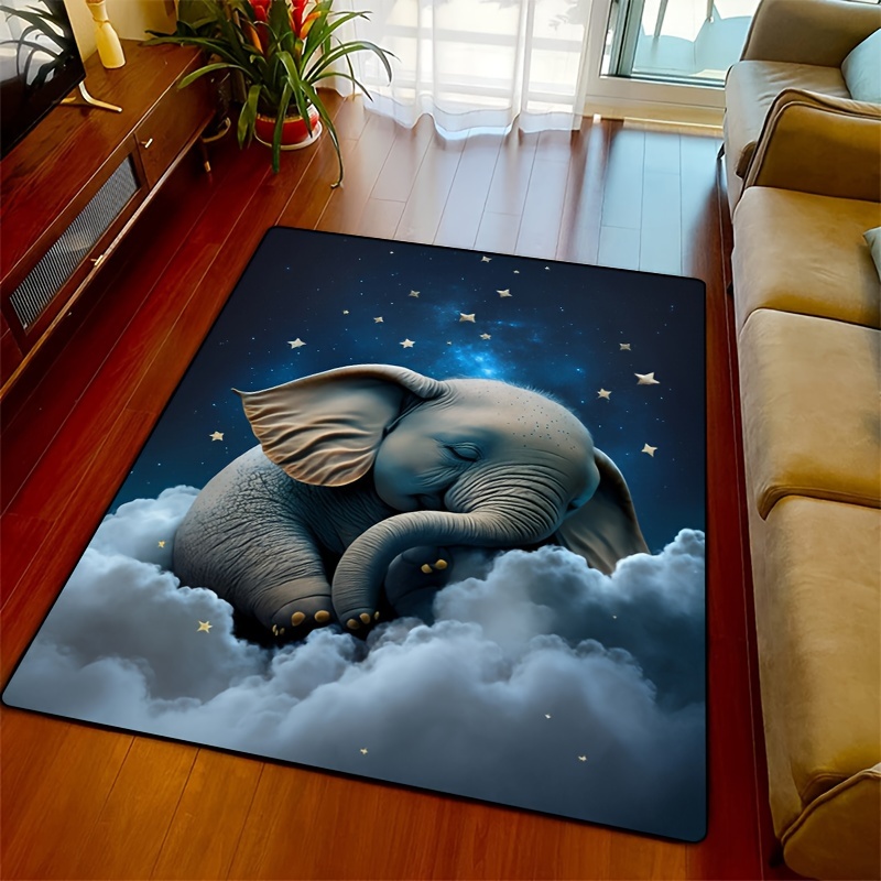 Verträumter Elefantenteppich f – Baby Nursery Carpet Bewertung und Preis