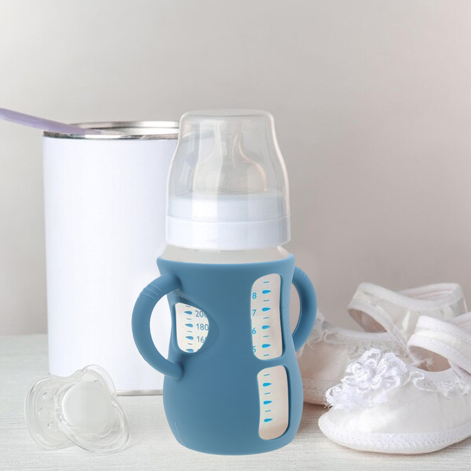 2er-Set Silikon-Flaschenhülle  – Baby Nursery Handles Bewertung und Preis