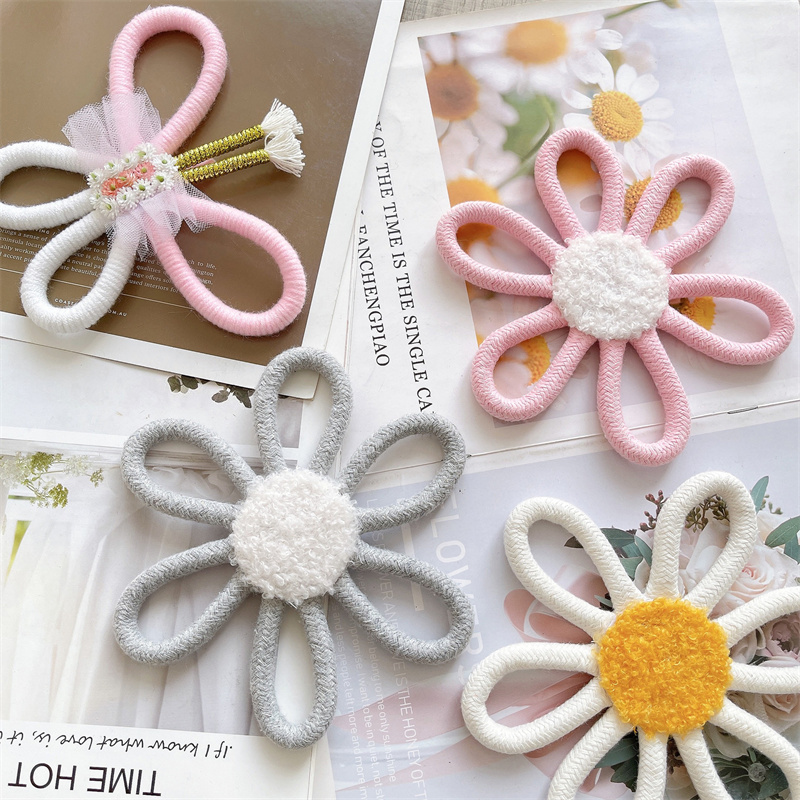 Baumwoll seil gewebte Gänseblü – Baby Nursery Fabric Bewertung und Preis