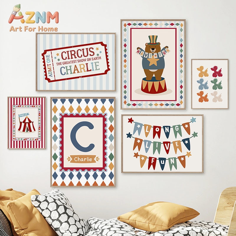 Zirkusbär Zauberer Hund Zitat  – Baby Nursery Posters Bewertung und Preis