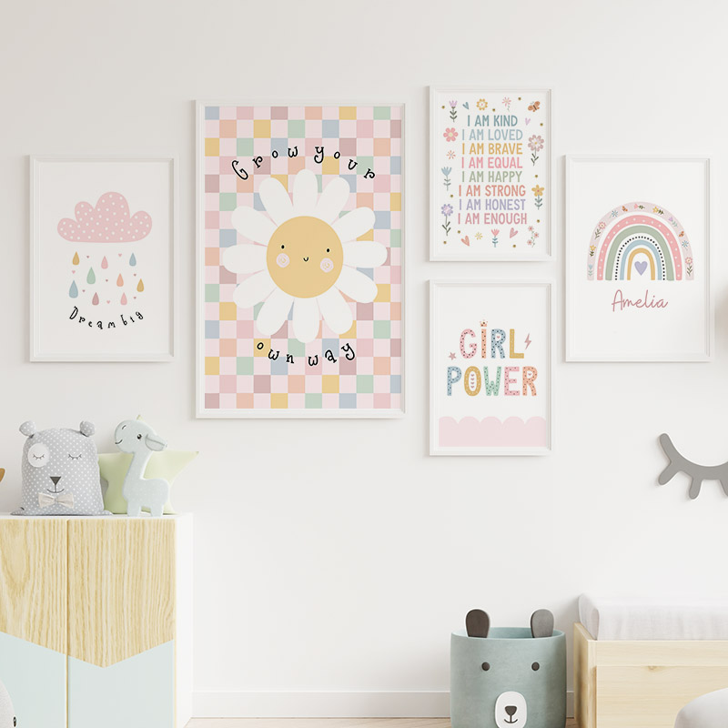 Sonne Blume Regenbogen Wolke H – Baby Nursery Kids Bewertung und Preis