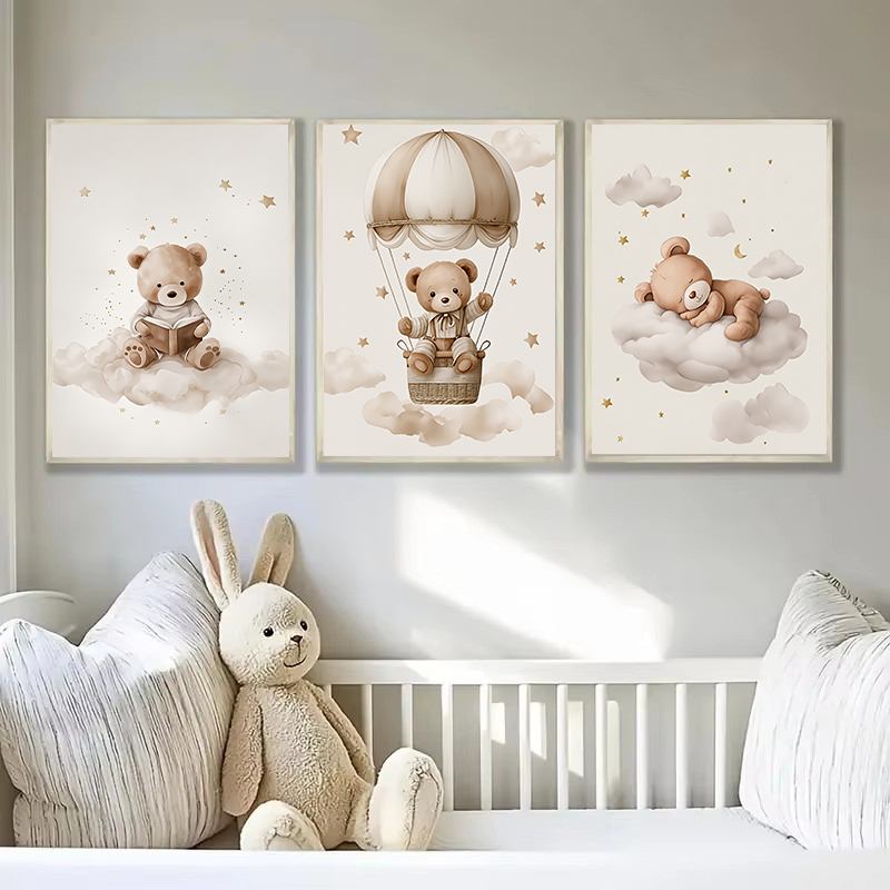3 teile/satz Böhmischen Teddyb – Baby Nursery Things Bewertung und Preis
